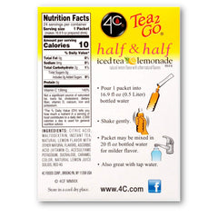 4C Singles Stix on-the-go sachets for refreshing, easy-to-use water flavors.