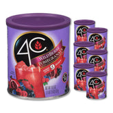 4C Wildberry Pomegranate canister on shelf ready to flavor drinks for families