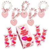 4E's Novelty heart candy bracelet pack with colorful beads ready for sharing