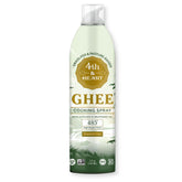 4th & Heart hi-heat ghee spray bottle front for high-heat cooking.