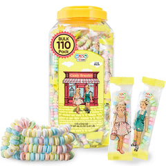 4YoreElves 110 candy bracelets pack ideal for gifts and party favors