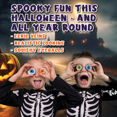 4YoreElves eyeballs blue flavor gummies with blueberry taste, playful candy surprise.