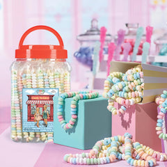 4YoreElves nostalgic 80s candy jewelry ideal for themed birthday treats.
