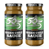 505 Southwestern Medium Green Chile Sauce on the bottle front for quick flavor boost