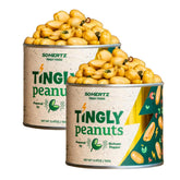 50Hertz Tingly Peanuts two-pack can display convenient bold Sichuan pepper flavor for on-the-go snacking.