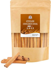 52USA Ceylon cinnamon sticks in a jar, whole and aromatic for baking