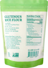 52USA glutinous rice flour fine powder texture ideal for baking.