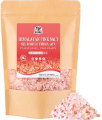 52USA Himalayan pink salt coarse 2lb bag for everyday cooking flavor