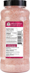 52USA Himalayan pink salt mineral-rich closeup shows natural pink color and purity.