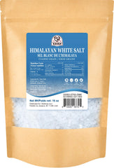 52USA Himalayan White Salt coarse-grain for grinder refills and seasoning.