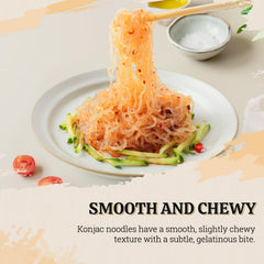 52usa Konjac Shirataki Noodles bowl with sauce highlighting flavor absorption