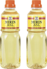 52USA Mirin bottle pouring to create a glossy glaze for meals