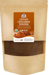 52USA Organic Ceylon Cinnamon Powder bottle with fresh aroma for baking.