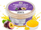 52USA Passion Fruit Popping Boba pack ready-to-use pearls for beverages.