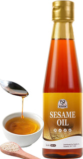 52USA sesame oil bottle 250ml front view; premium packaging for everyday cooking.