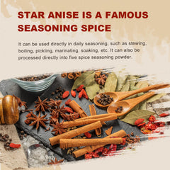52USA Star Anise tea brew releasing warm licorice aroma