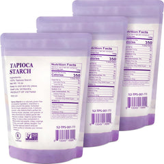 52USA tapioca starch 14oz pack close-up, preserving freshness for cooking.
