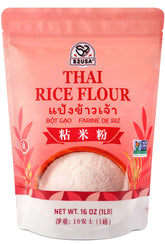 52USA Thai Rice Flour packaging shows 16oz bag for versatile cooking