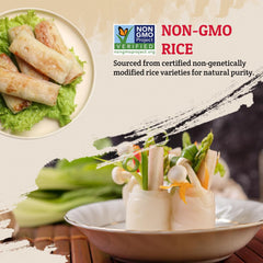 52USA Thai Rice Flour blends into batter for baking