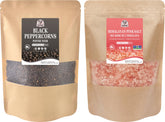 52USA whole black peppercorns close-up, delivering bold aroma for steaks and dressings.