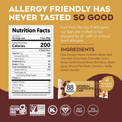 88 Acres gluten-free and nut-free granola bar for allergy-safe school snacks