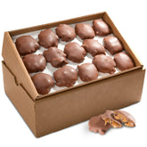 A Gift Inside 5 lb bulk case of milk chocolate pecan clusters ready for catering