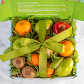 A Gift Inside Golden State fruit gift box with elegant packaging, ideal for gifting.