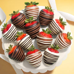 A Gift Inside decorated chocolate strawberries with artisanal detail