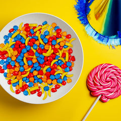 A Great Surprise candy machine refill bulk pack ready for gumball machines.
