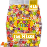 A Great Surprise fruit discs in a colorful mixed bag ideal for sharing.