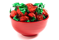 A Great Surprise individually wrapped strawberry candies, perfect for grab-and-go snacking.