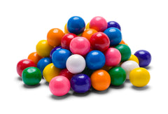 A Great Surprise naturally colored gumballs, 470 pieces, ideal for parties and displays.