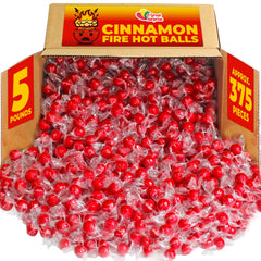 A Great Surprise red hot cinnamon candy balls in bulk packaging for easy snacking