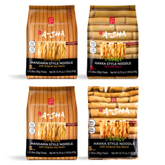 Hakka Original noodles pack by A-SHA, ready for fast protein-rich dinners.