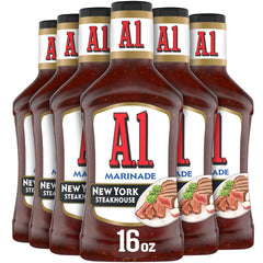 A.1. New York Steakhouse Marinade bottle front for bold beef flavor