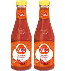 ABC Original Sambal bottle front view, ideal for spicing meals at home.
