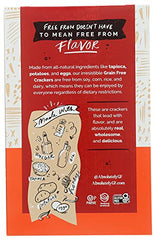 Absolutely Gluten Free Crackers Original serving on plate perfect for light grazing