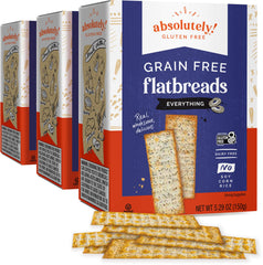 Absolutely Gluten Free Everything Flatbread pack for quick, versatile meals