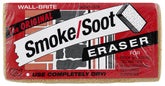 Absorene Smoke Soot Eraser Sponge in-pack shown, removes soot from walls safely and effectively.