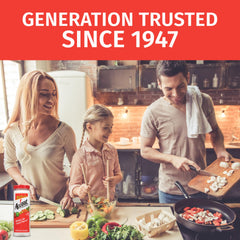 Ac'cent label highlights gluten free and kosher features.