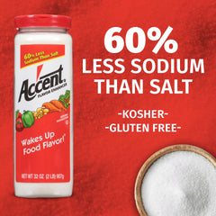 Ac'cent shaker for adding savory umami to dishes.