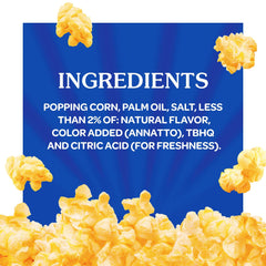 ACT II Butter Lovers Microwave Popcorn close-up with rich butter aroma for movie nights