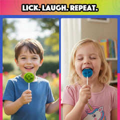 Green apple Sour Punch lollipop ready for classroom or party