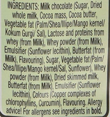 Melt-ready AERO Mint Chocolate Bubbly Bar close-up of bubbles melting