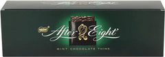 After Eight Seasonal Mints 300g pack open, convenient for sharing after meals