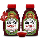 Ah So Red Rib sauce bottle pour for glaze and marinade on meats