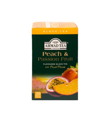 Ahmad Tea Black Tea Peach & Passion Fruit with Ceylon origin and fruity notes.