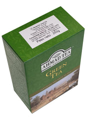 Ahmad Tea Green Tea loose leaf brew steeping, ideal for a calming moment