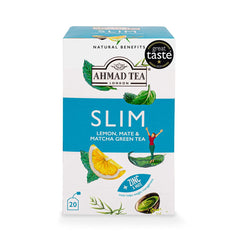 Ahmad Tea Slim green tea leaves for antioxidant-rich brew