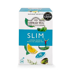 Ahmad Tea Slim lemon balm scent enhances a refreshing infusion